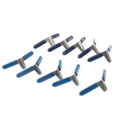 10 x Airplane Clip Unlocking Lockpicks Picklock Tools for Kinds of Locks