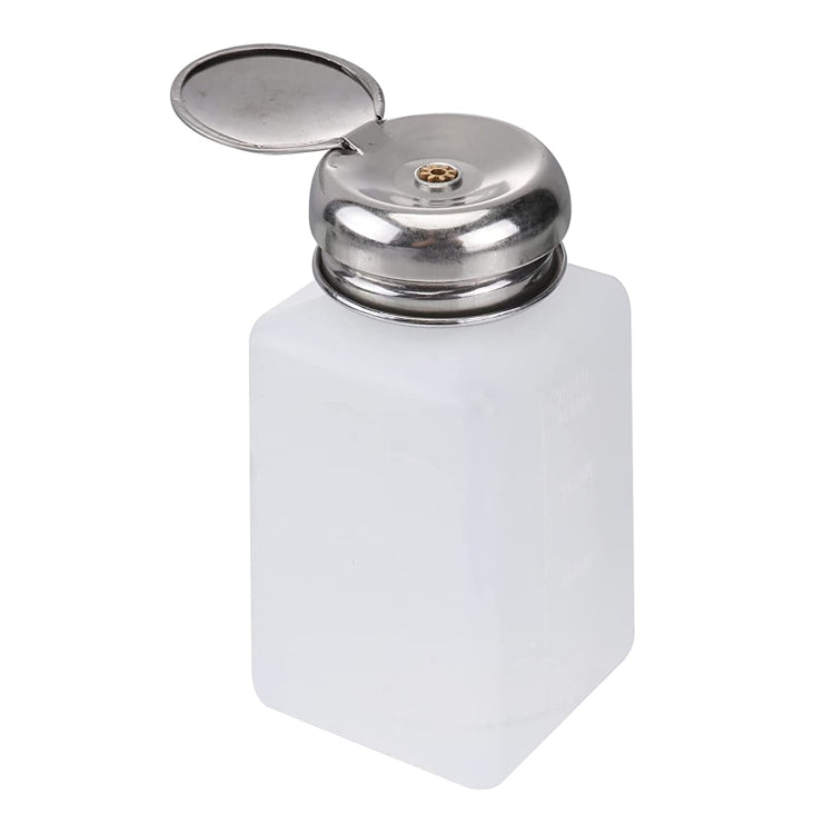 200ml Push Down Alcohol and Liquid Container Bottle