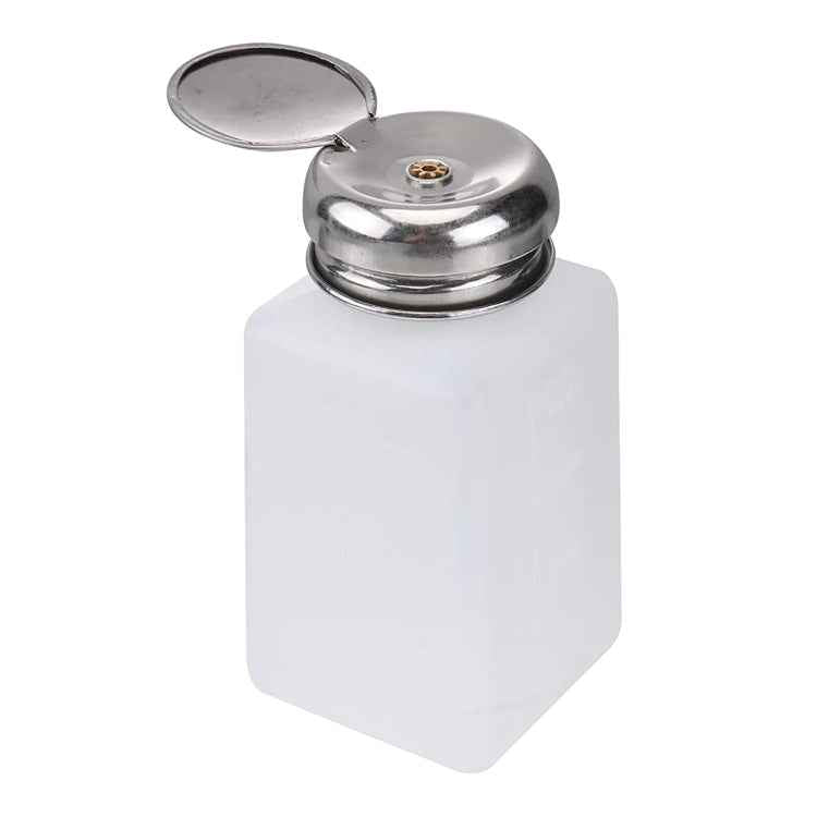 200ml Push Down Alcohol and Liquid Container Bottle
