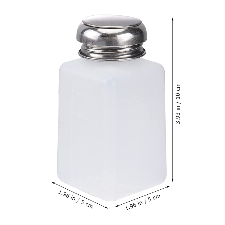 200ml Push Down Alcohol and Liquid Container Bottle