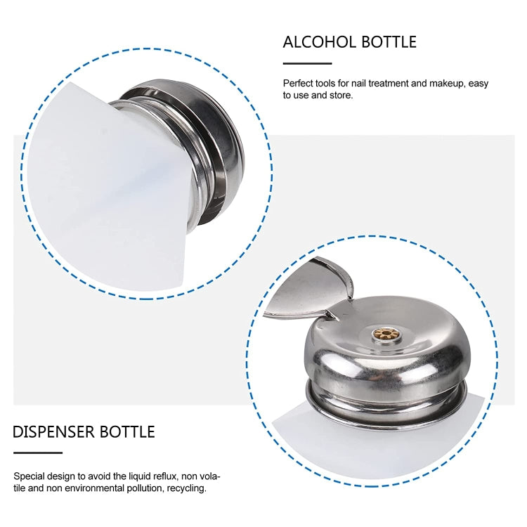 250ml Push Down Alcohol and Liquid Container Bottle