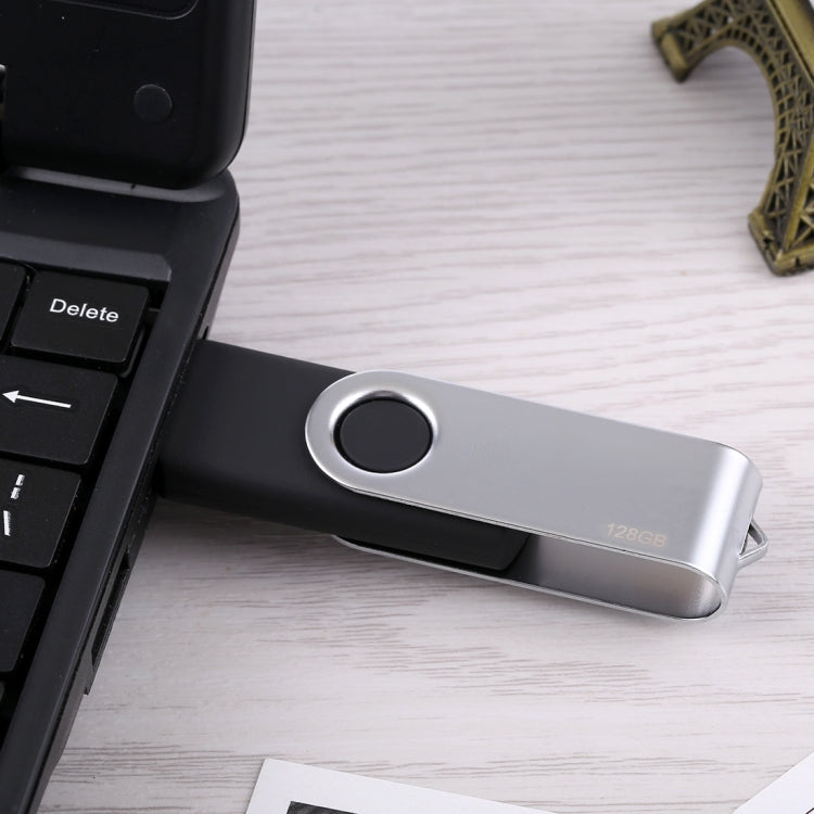 128GB Twister USB 2.0 Flash Disk(Black), 128GB/Black
