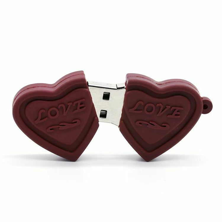 Dual Hearts Style 4GB USB Flash Disk, 4GB, 16GB