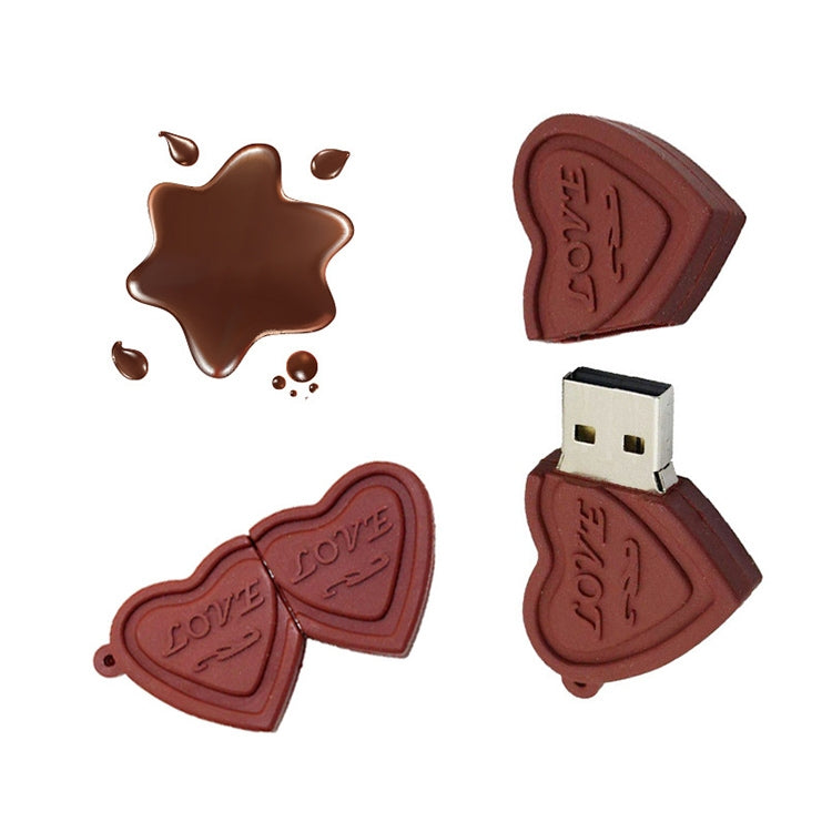 Dual Hearts Style 4GB USB Flash Disk, 4GB, 16GB
