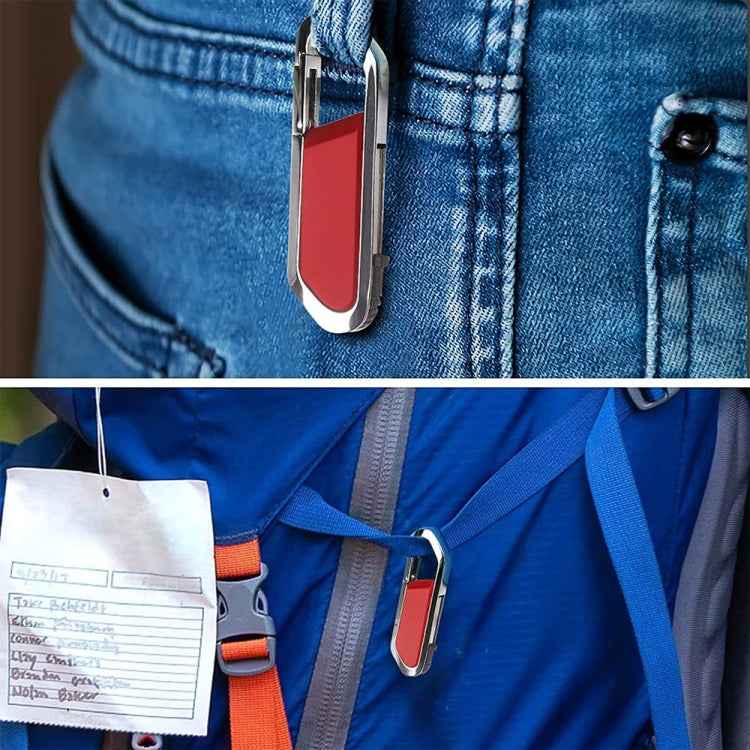 16GB Metallic Keychains Style USB 2.0 Flash Disk (Red)
