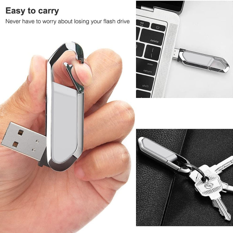 16GB Metallic Keychains Style USB 2.0 Flash Disk