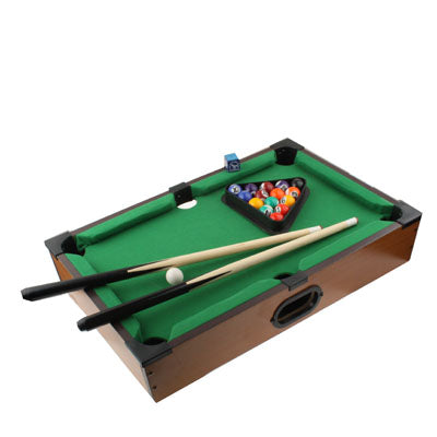 Tabletop Miniature Pool Table Billiards Games, Pool Table