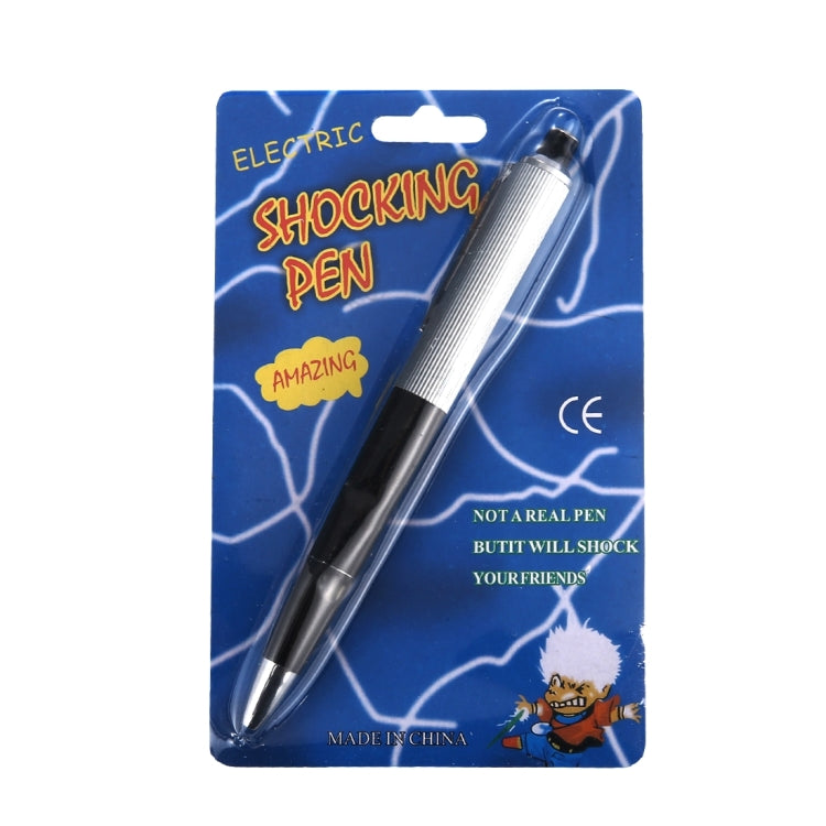 2 in 1 Electric Shock Gag Pen Adult Prank Trick Joke Toy, Tricky Pen