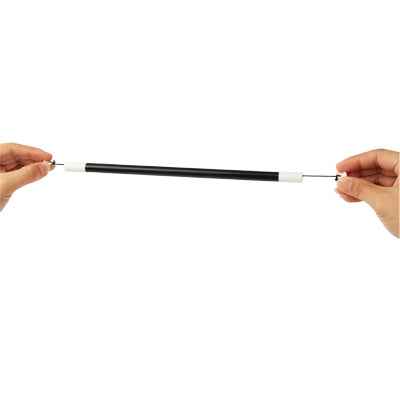 3 PCS Party Magic Trick Joke Toy / Plastic Black Magic Wand, Plastic Black Magic Wand