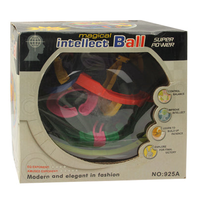 Magical Intellect Marble Puzzle Ball Amazing Balance Toy IQ Trainer Game for Children, Puzzle Ball