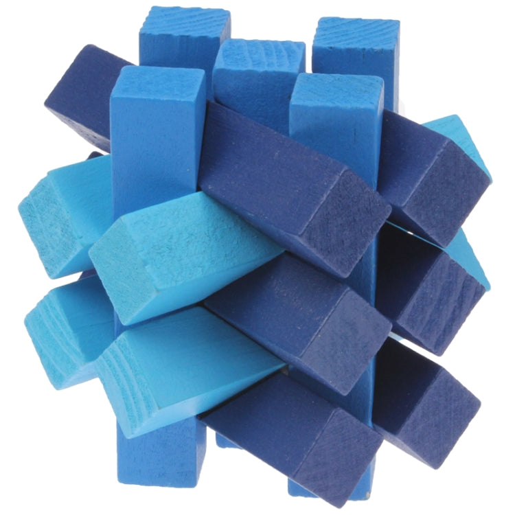 Intelligence Wooden Pull-Apart IQ Puzzle Magic Cube Toy, Puzzle Magic Cube Toy