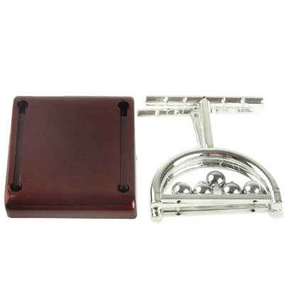 10mm Mini Desktop Newton is Cradle Plastic Base Balance Balls, 10mm