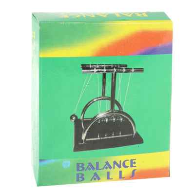 10mm Mini Desktop Newton is Cradle Plastic Base Balance Balls, 10mm