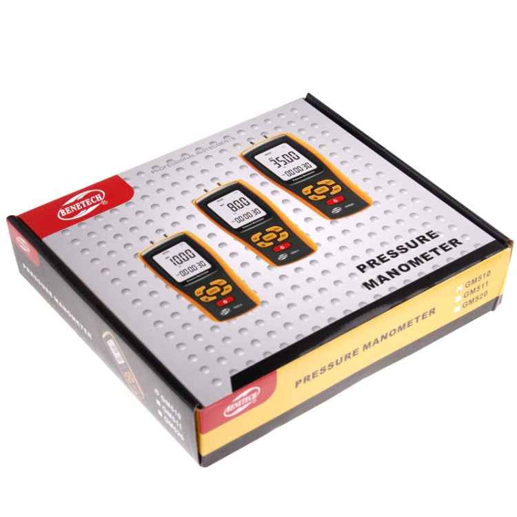 BENETECH GM511 LCD Display Pressure Manometer