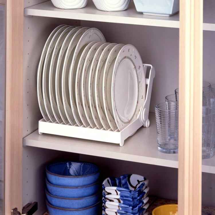 Foldable Dish Drip Rack Plate Holder