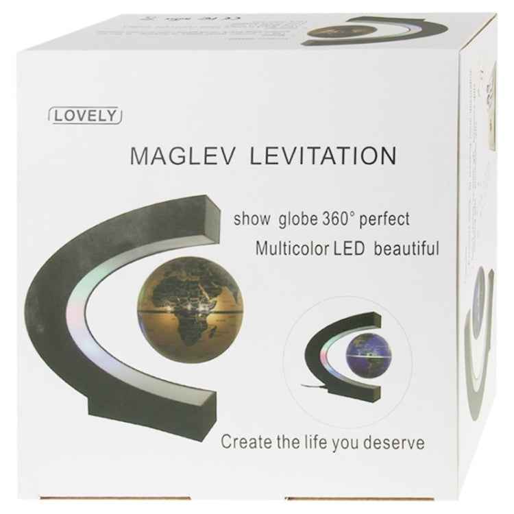 Electronic Magnetic Floating Globe with Multicolor LED