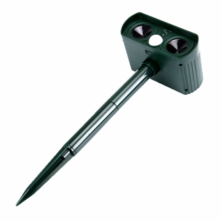 Ultrasonic Solar Powered Motion Activated Animal Repeller, 1PCS RC-510