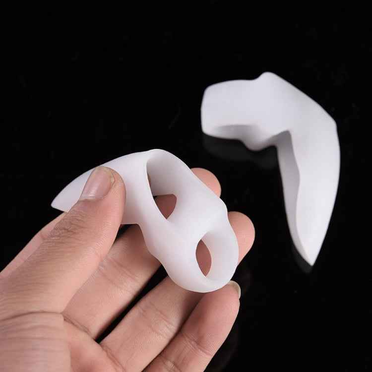 10 Pairs Gel Toe Spreader Eases Foot Pain Foot Bunion Guard Cushion for Hallux Valgus