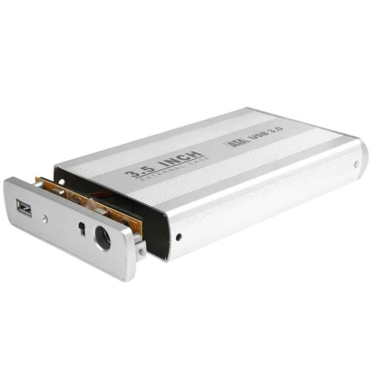 High Speed 3.5 inch HDD SATA External Case, Support USB 3.0, SATA & IDE (USB 3.0)