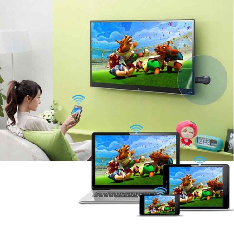 MiraScreen WiFi Display Dongle / Miracast Airplay DLNA Display Receiver Dongle