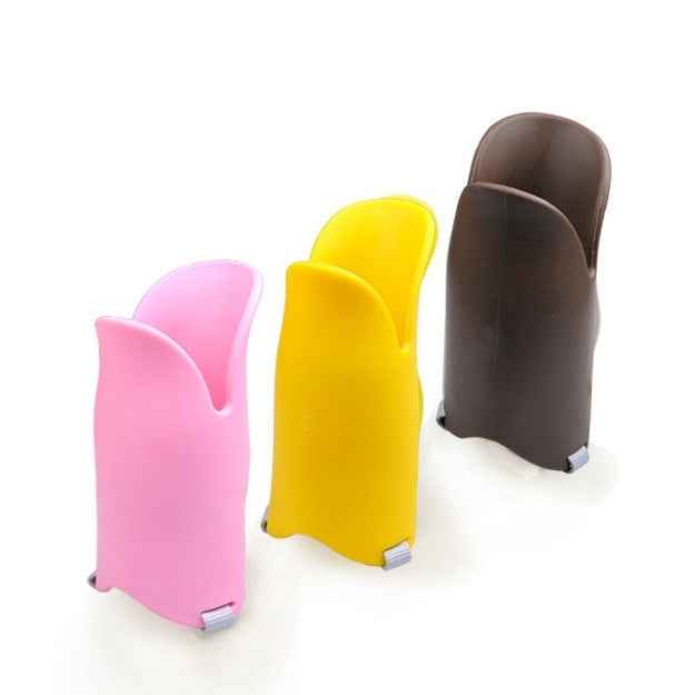 Cute Duck Mouth Shape Silicone Muzzle for Pet Dog, Size: S, S Pink, S Coffee, S Yellow