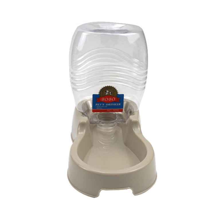Utility Automatic Drinking Water Dispenser Detachable Bottle with Dish Feeder for Cats and Dogs, Random Color Delivery