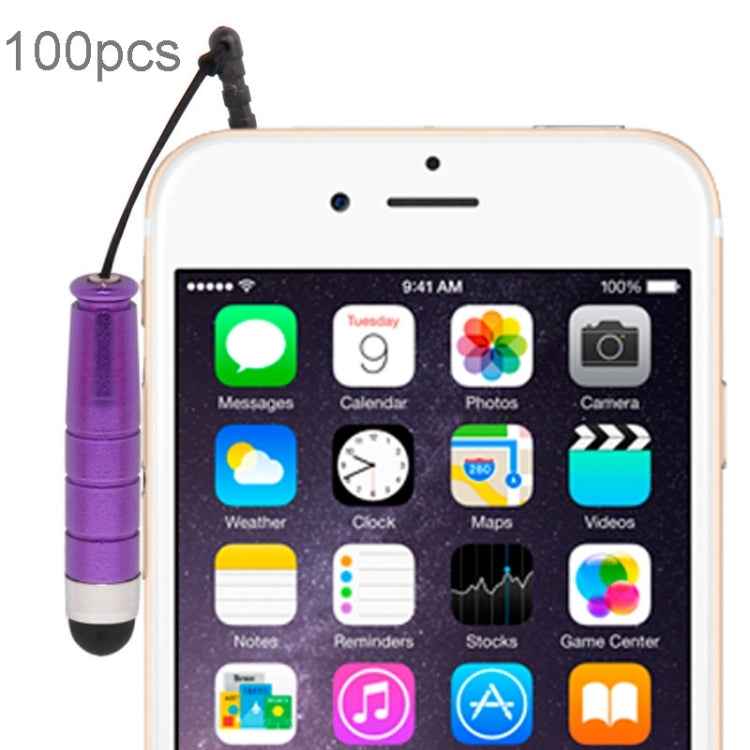 100 PCS Mini Universal Capacitive Stylus Pen, Random Color Delivery, S-IP4G-0626, S-IP4G-0626B, S-IP4G-0626D, S-IP4G-0626G, S-IP4G-0626L, S-IP4G-0626M, S-IP4G-0626P, S-IP4G-0626R, S-IP4G-0626W, S-IP4G-0626Y