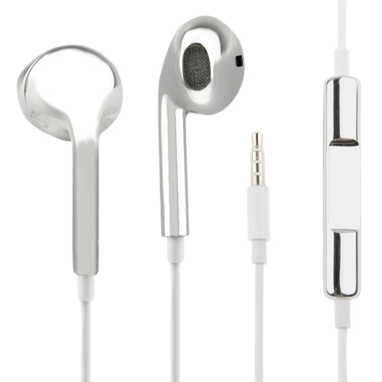 3.5mm Stereo Electroplating Wire Control Earphone for Android Phones / PC / MP3 Player / Laptops