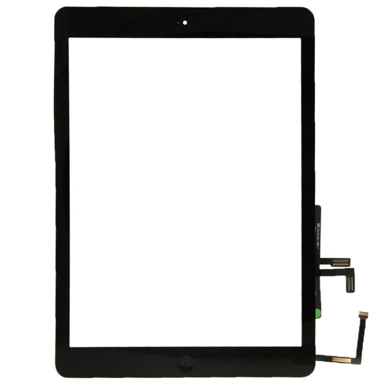 Controller Button + Home Key Button PCB Membrane Flex Cable + Touch Panel Installation Adhesive, Touch Panel for iPad Air / iPad 5
