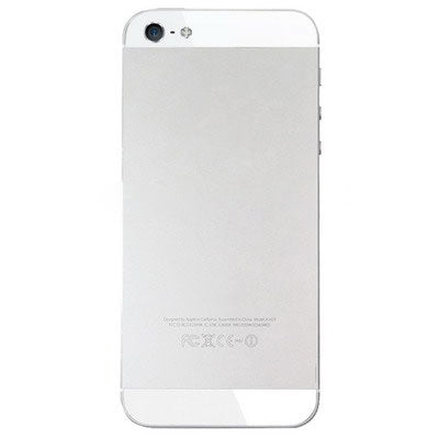 OEM Version Back Cover Top & Bottom Glass Lens for iPhone 5 (Golden)