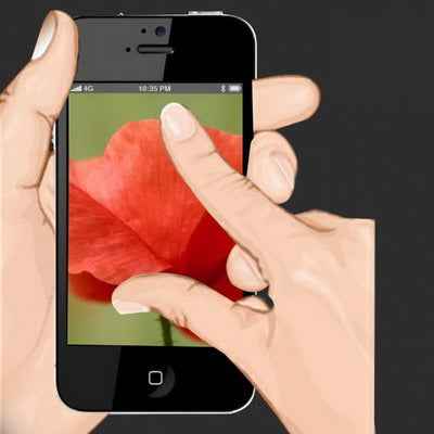 Tempered Glass Protective Film for iPhone 5 & 5S & 5C, For iPhone 5 & 5S & 5C Black (1 PC)