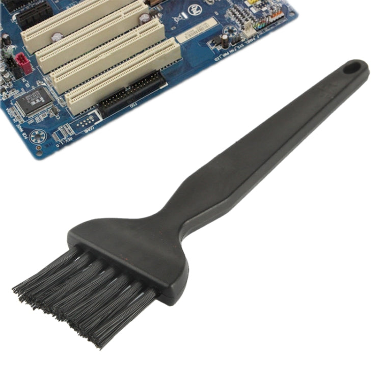 Electronic Component 7 Beam Flat Handle Antistatic Cleaning Brush, Length: 14cm