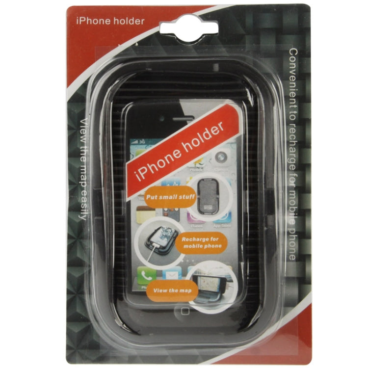 Support antidérapant en gel de silicone pour tableau de bord de voiture, compatible avec iPhone 5 et 5S, iPhone 4 et 4S