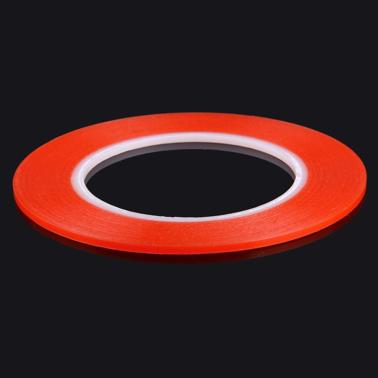 3mm Width Double Sided Adhesive Sticker Tape for iPhone / Samsung / HTC Mobile Phone Touch Panel Repair, Length: 25m (Red)