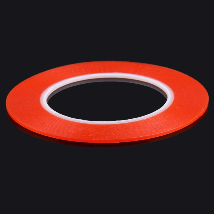 2mm Width Double Sided Adhesive Sticker Tape for iPhone / Samsung / HTC Mobile Phone Touch Panel Repair, Length: 25m (Red)