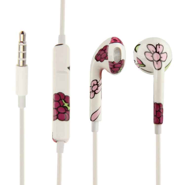 EarPods Wire-controlled Earphone, Random Color & Pattern Delivery