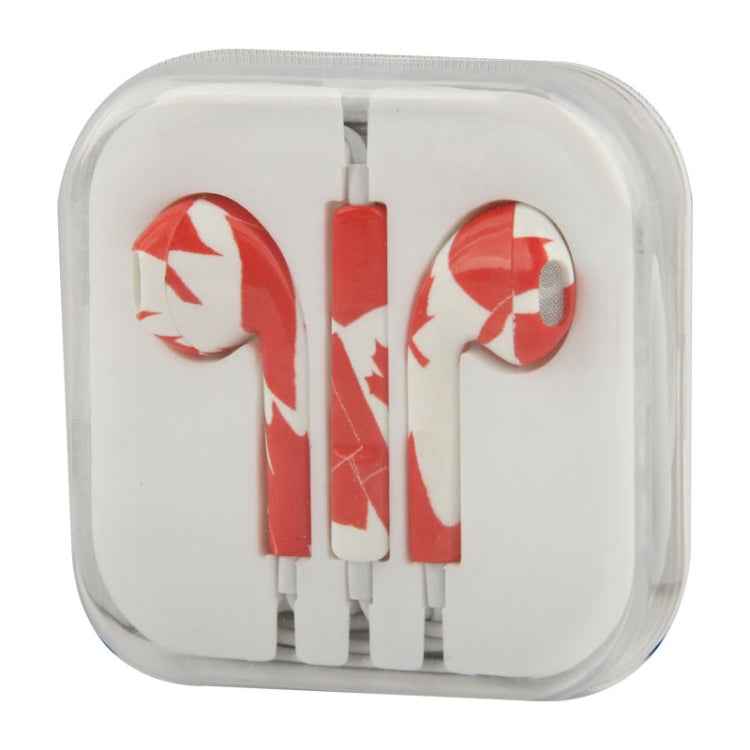 EarPods Wire-controlled Earphone, Random Color & Pattern Delivery