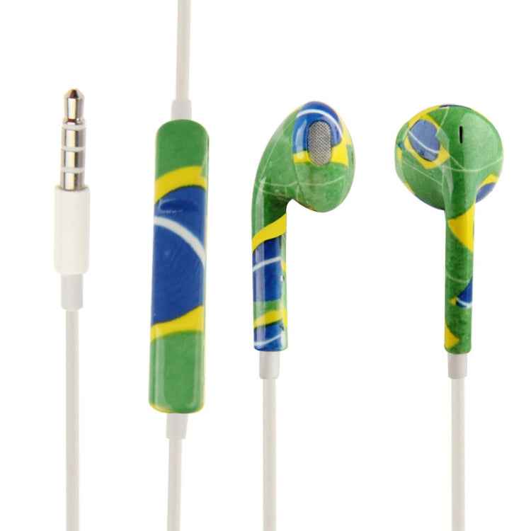 EarPods Wire-controlled Earphone, Random Color & Pattern Delivery