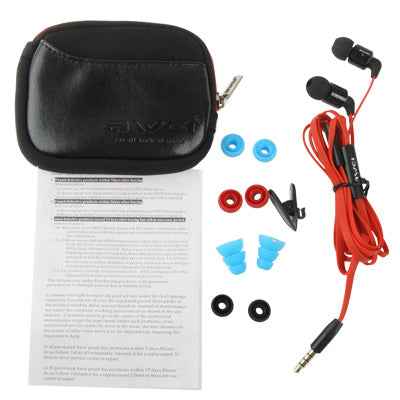 Awei ES600i Noodle Style 3.5mm Universal Headset with Hear Speaker Control & Microphone for iPhone / iPad / iPod touch, Galaxy SIV / SIII / Note II / Premier, Nokia Lumia Series, LG Optimus Series, HTC / Motorola / Sony Xperia Series etc.