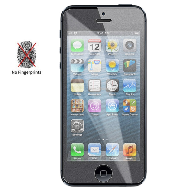 0.3mm 2.5D Anti-glare Explosion-proof Tempered Glass Film for iPhone 5 & 5S & 5C