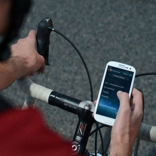 Finger Grip Phone Holder for iPad Air & Air 2, iPad mini, Galaxy Tab, and other Tablet PC