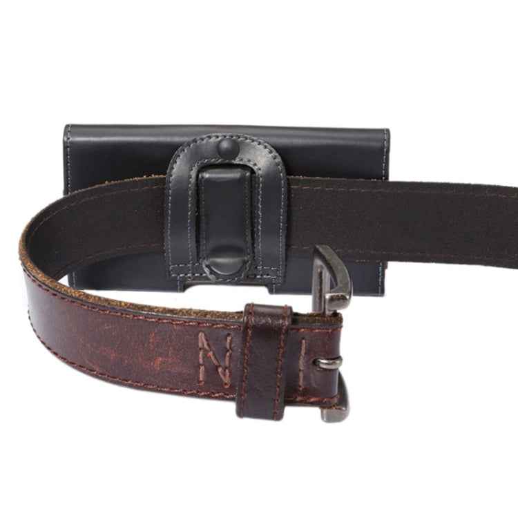 Crazy Horse Texture Vertical Flip Leather Case / Waist Bag with Back Splint for iPhone 6