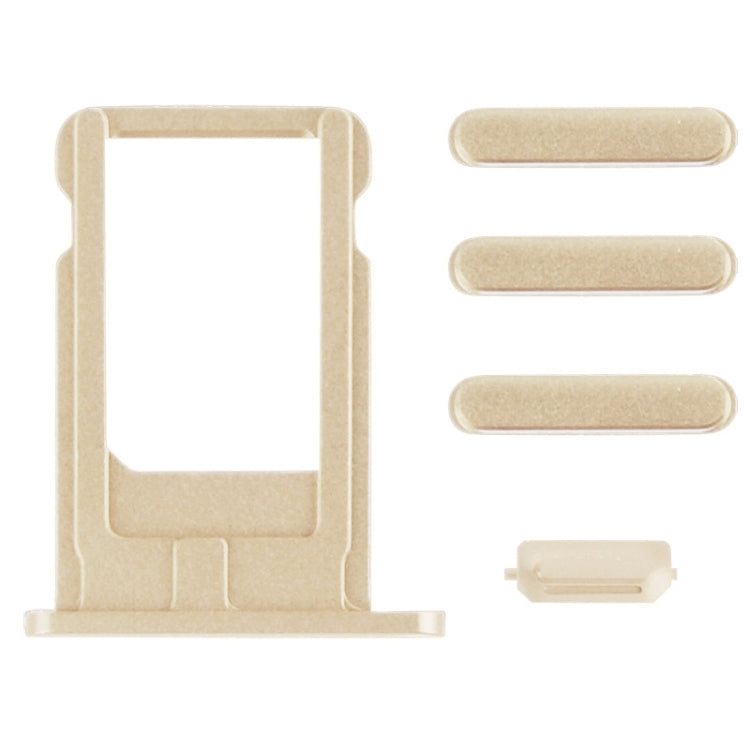 Card Tray & Volume Control Key & Screen Lock Key & Mute Switch Vibrator Key Kit for iPhone 6, For iPhone 6 (Kit), For iPhone 6