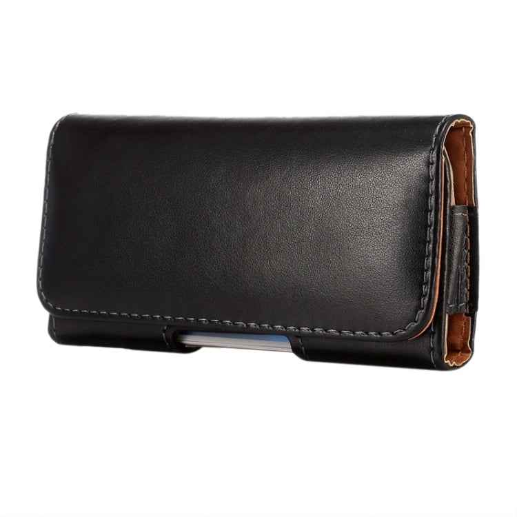 Horizontal Style Lamb Skin Texture Waist Bag with Back Splint for iPhone 6 / Galaxy S4 / S3