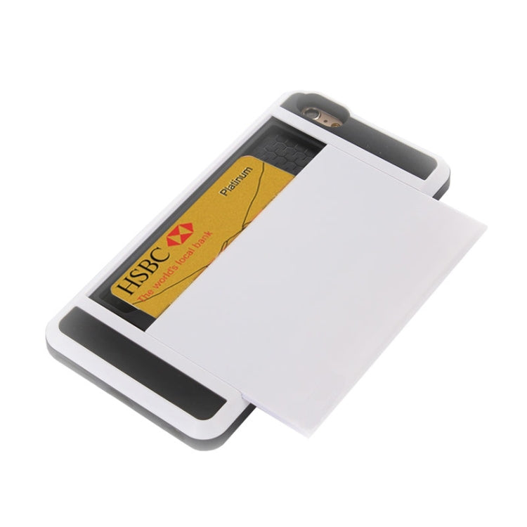 Funda combinada Blade PC + TPU con ranura para tarjetas para iPhone 6