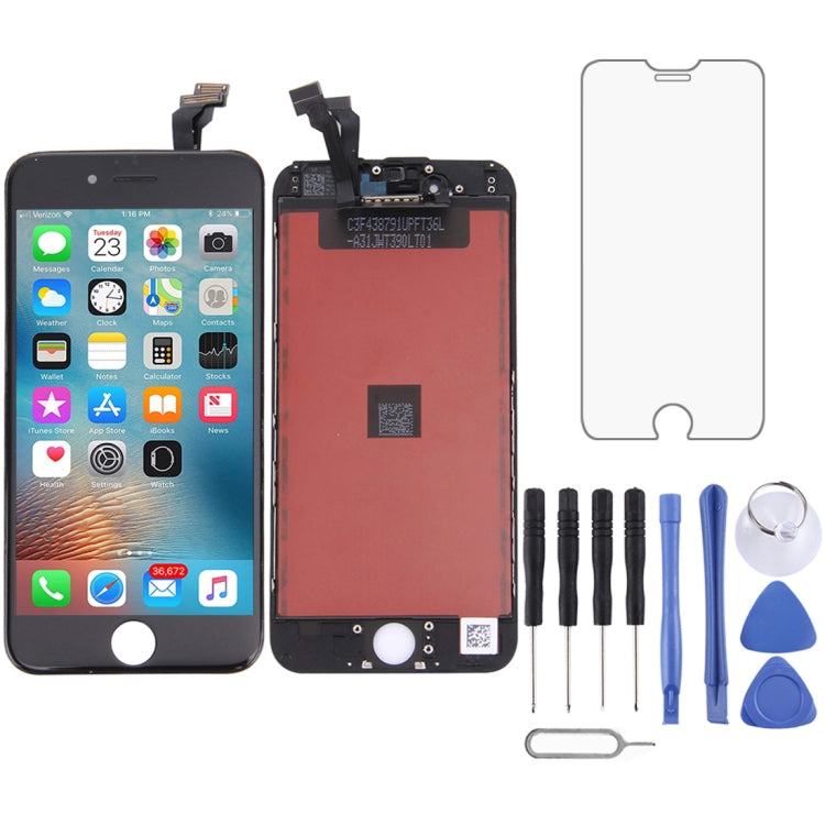 LCD Screen with Frame for iPhone 6, 3 in 1 for i6 White, For iPhone 6(TFT) - BSPART