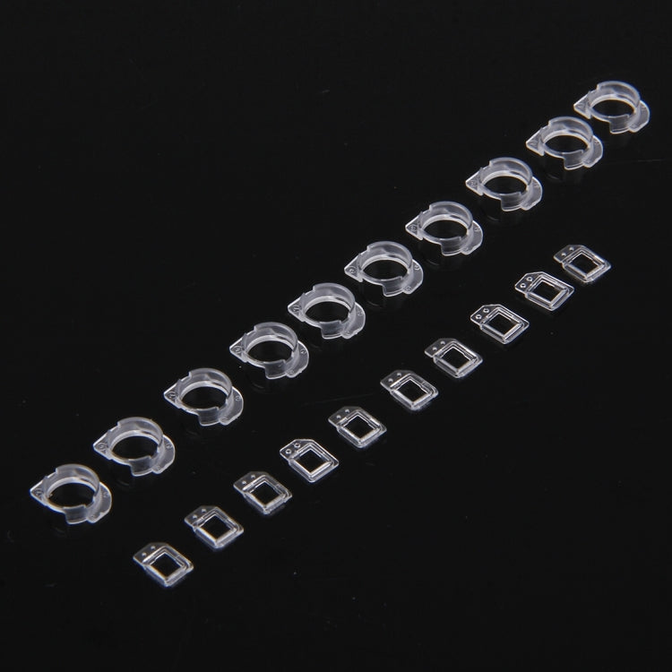 Front Facing Camera Module Bezel with Sensor Retaining Bracket for iPhone 6 & 6 Plus, 100 pairs