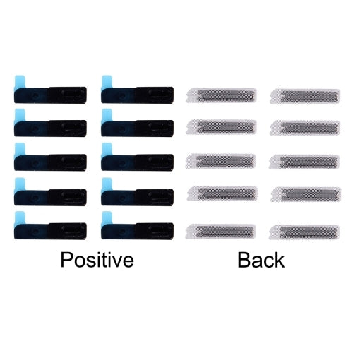 Earpiece Speaker Mesh Cover with Gasket for iPhone 6 & 6 Plus, 10 pairs/set