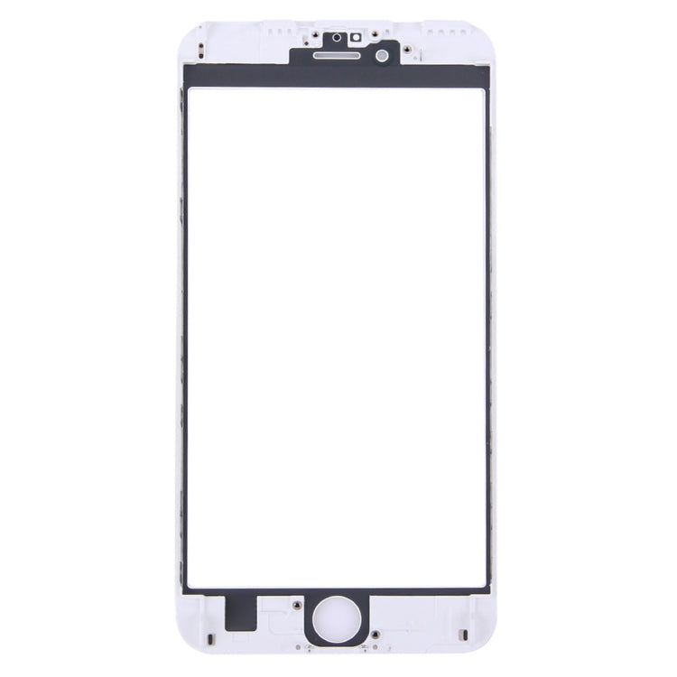 Front Screen Outer Glass Lens with Front LCD Screen Bezel Frame for iPhone 6s Plus