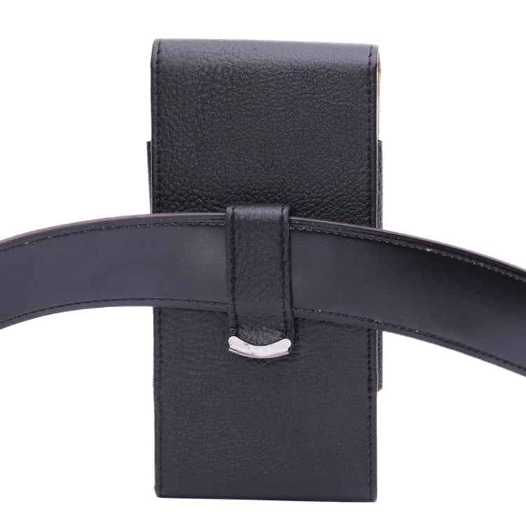 Litchi Texture Vertical Style Waist Bag for iPhone 6 Plus, Galaxy Note 4 / Note III / Note II